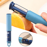Effortless Elegance: Dual-Function 2-in-1 Fruit Peeler for Precise Peeling and Sharpening