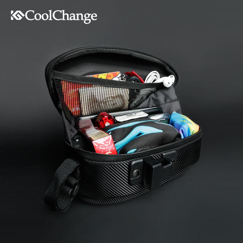 CoolChange Bicycle Saddle Bag Waterproof MTB Bike Rear Reflective Cycl FIELSEN