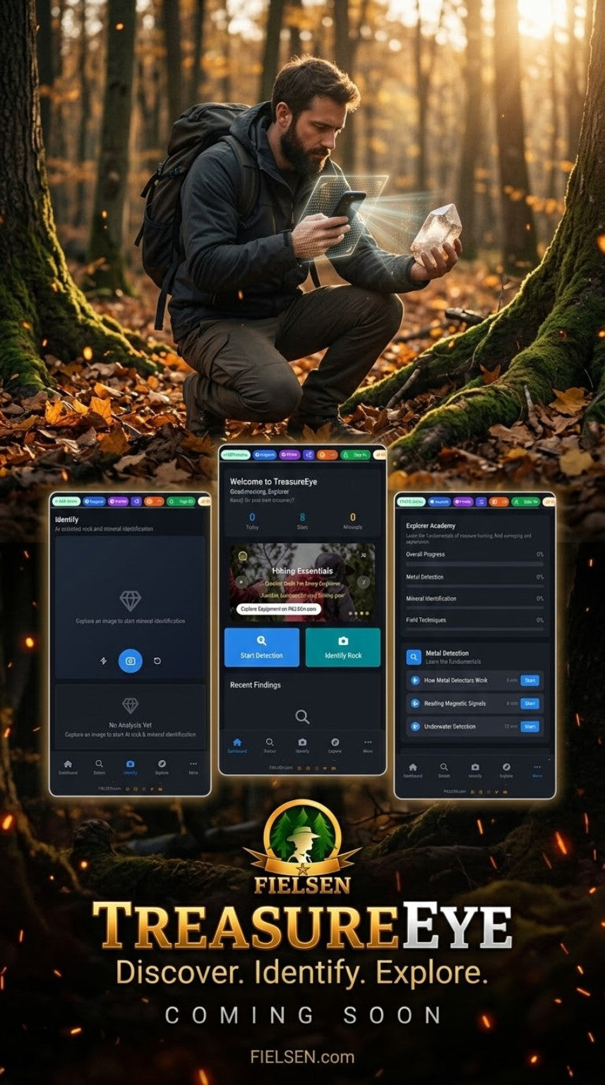 FIELSEN TreasureEye — Discover Identify Explore — Coming Soon